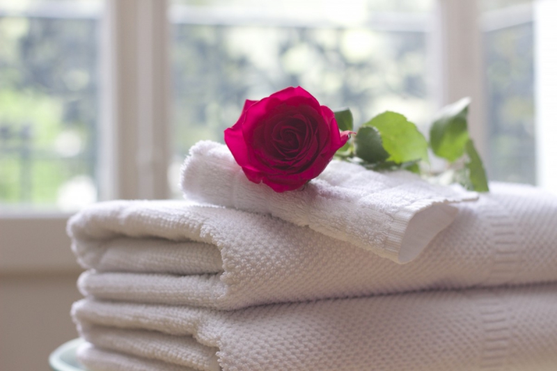 chambre-hote-POURRIERES-min_towel_rose_clean_care_salon_spa_white_bath-731641